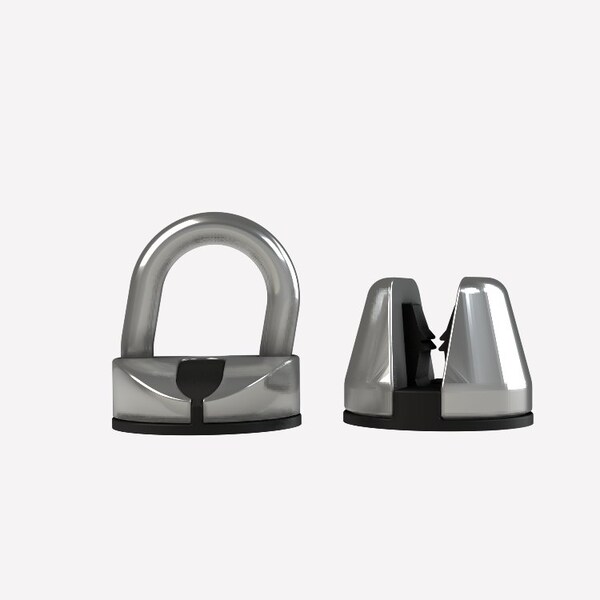 Angled Door Holdback 3.33In